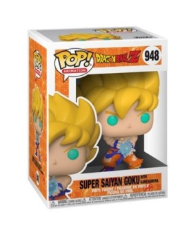 Funko pop dragon ball z super saiyan goku con kamehameha 48660