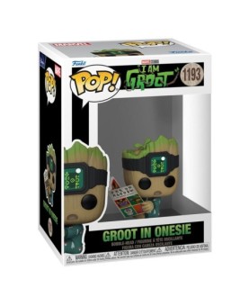 Funko pop marvel guardianes de la galaxia groot en pijama con libro 70651