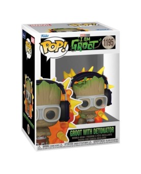 Funko pop marvel guardianes de la galaxia groot con detonador 70653