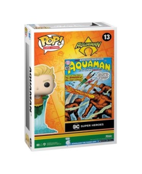 Funko pop comic cover dc comics aquaman 67404