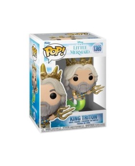 Funko pop disney la sirenita rey poseidon king triton 70735