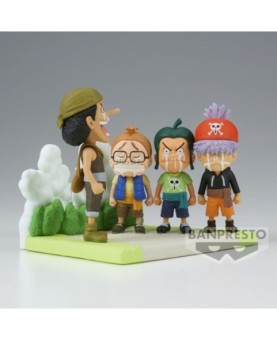 Figura banpresto one piece world collectable log stories usopp pirates 7cm