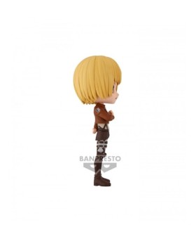 Figura banpresto q posket ataque a los titanes armin arlert 14cm