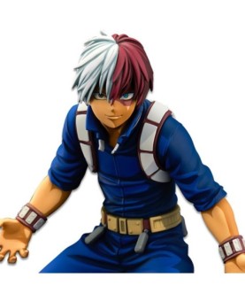 Figura banpresto my hero academia shoto todoroki wfc super master stars piece two dimensions