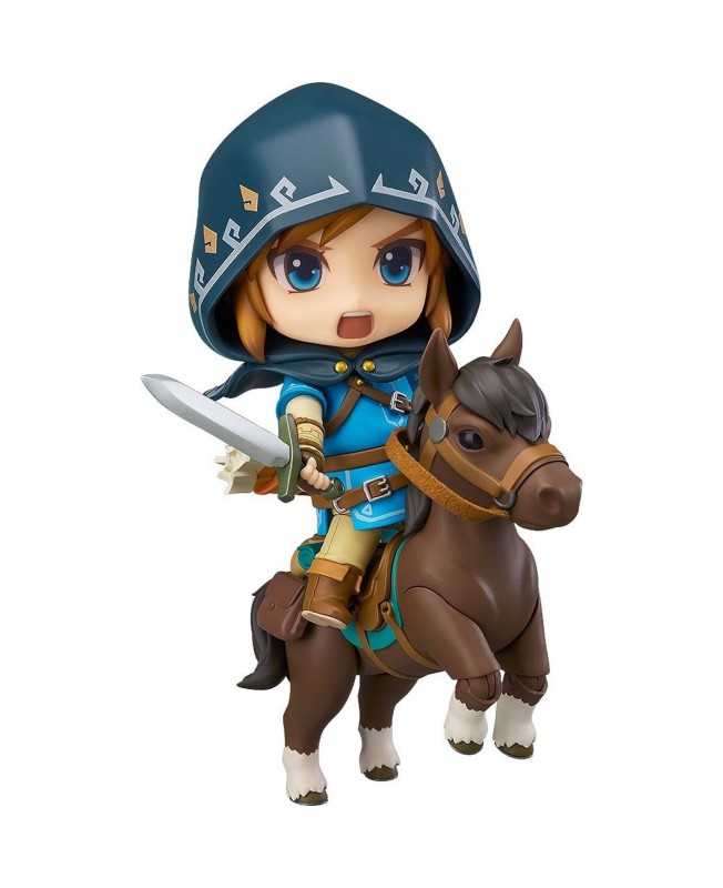 Figura good smile company nendoroid the legend of zelda breath of the wild link breath of the wild deluxe version