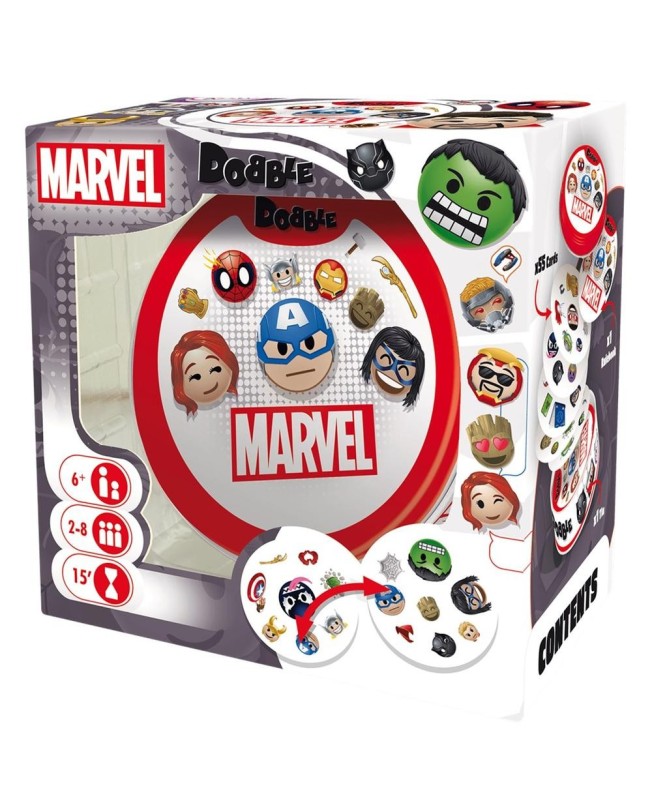 Juego de mesa dobble marvel emoji