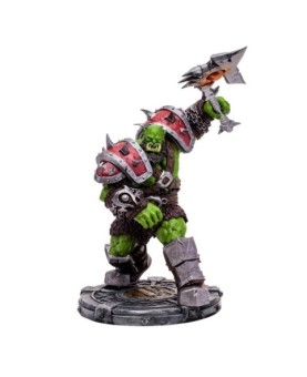 Figura mcfarlane toys world of warcraft orc warrior & orc shaman 15cm