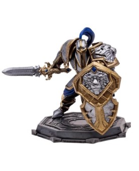 Figura mcfarlane toys world of warcraft human warrior & human paladin 15cm