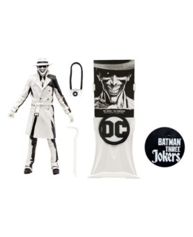 Figura mcfarlane toys dc multiverse 7in -  the joker: the comedian (batman: three jokers)(line art)(gold label) -  nycc