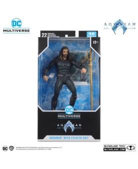 Figura mcfarlane toys dc aquaman 2 movie 7in -  aquaman con traje