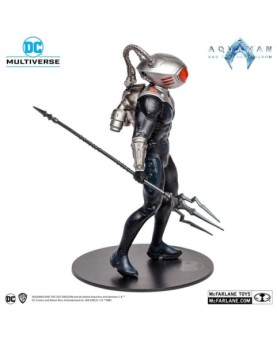 Figura mcfarlane toys dc aquaman 2 movie 12in -  black manta