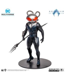 Figura mcfarlane toys dc aquaman 2 movie 12in -  black manta