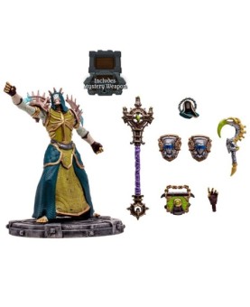 Wfigura mcfarlane toys world of warcraft undead priest & undead warlock 15cm