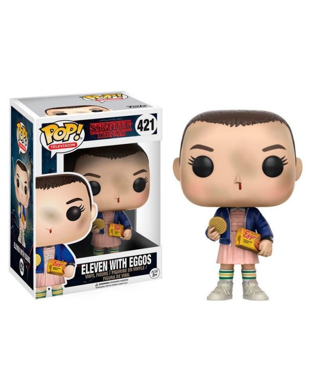 Funko pop stranger things eleven con eggos opcion chase 13318