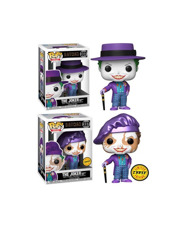 Funko pop dc joker con sombrero 1989 con version chase