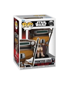 Funko pop star wars retorno del jedi 40 aniversario princesa leia (boushh) 70748