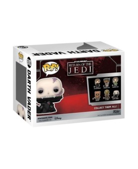 Funko pop star wars retorno del jedi 40 aniversario darth vader desenmascarado 70750