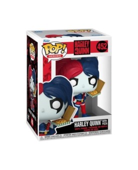 Funko pop heroes dc harley quinn con pizza 65615