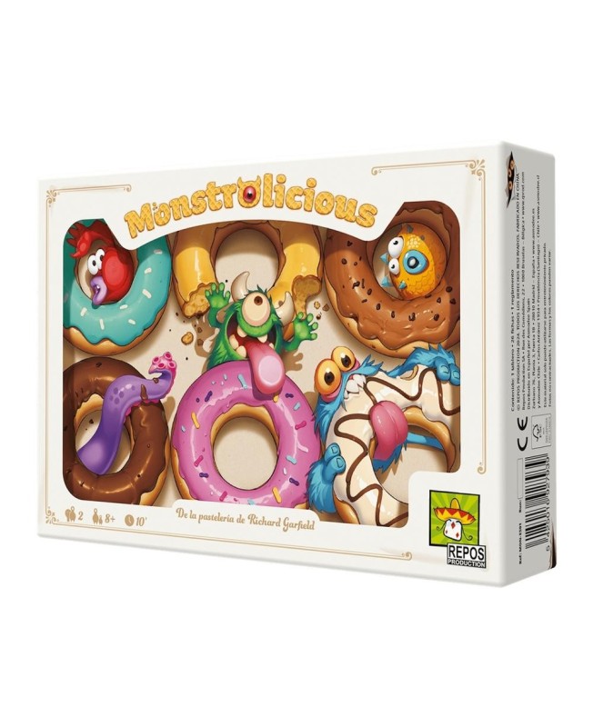 Juego de mesa monstrolicious edad recomendada 8 a�os