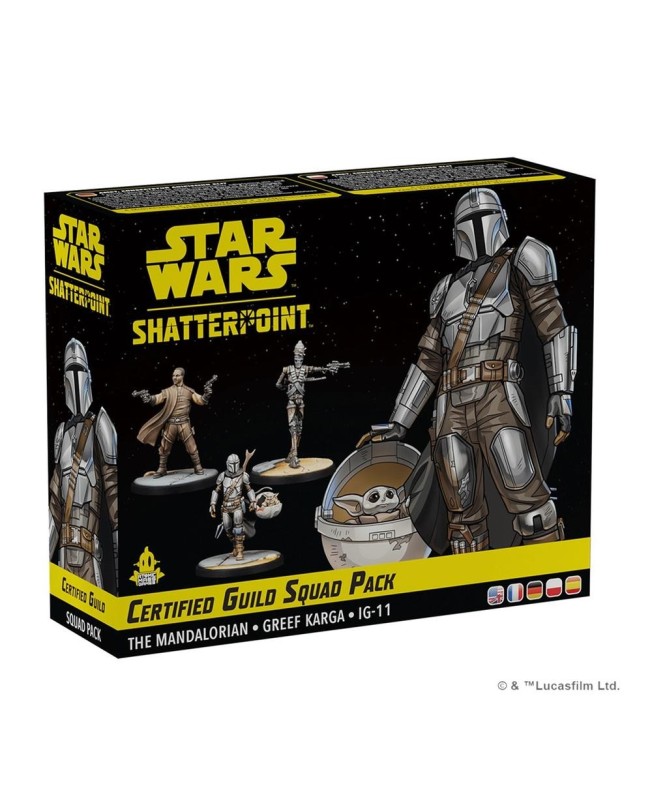 Juego de mesa star wars shatterpoint certified guild squad pack edad recomendada 14 a�os