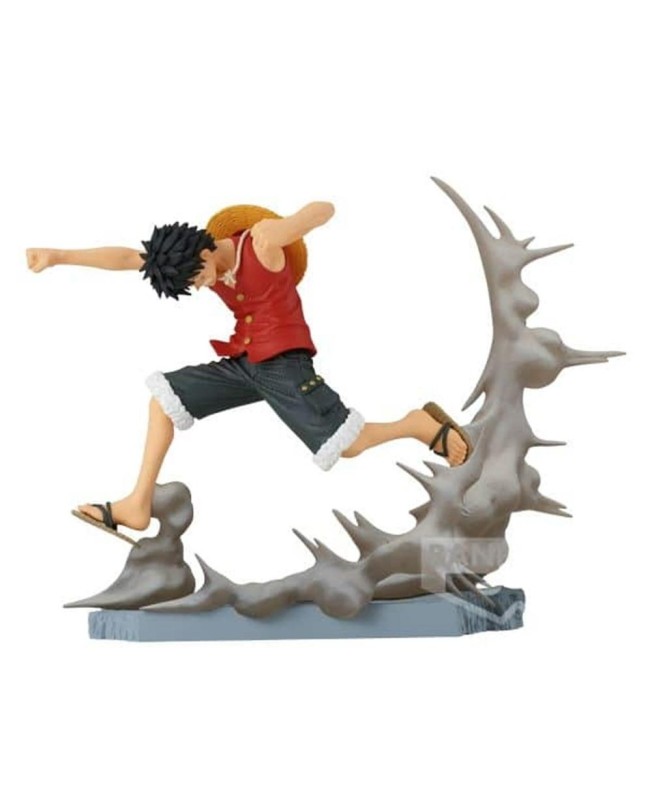 Figura banpresto one piece senkozekkei monkey.d.luffy 8cm