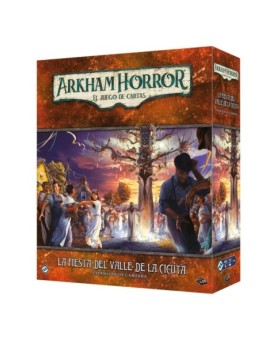 Juego de mesa arkham horror lcg la fiesta del valle de la cicuta expansion campaña edad recomendada 14 años