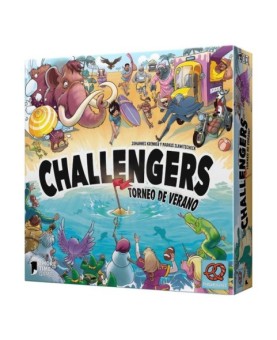 Juego de mesa challengers! torneo de verano edad recomendada 8 años