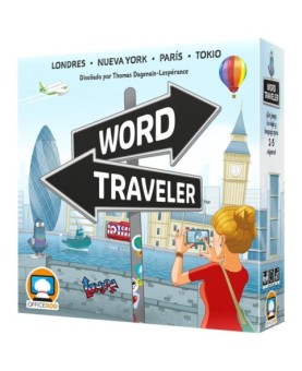 Juego de mesa word traveler