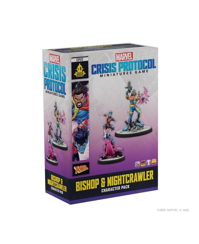 Juego de mesa marvel crisis protocol bishop & nightcrawler edad recomendada 14 años