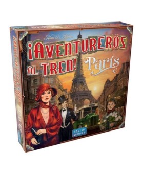 Juego de mesa ¡aventureros al tren! paris