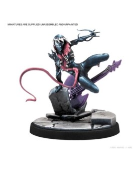 Juego de mesa marvel crisis protocol gwenom & scarlet spider edad recomendada 14 años