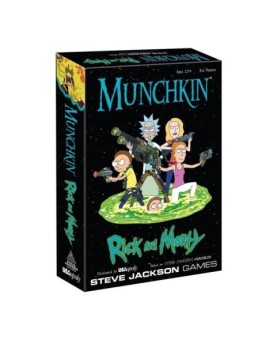 Juego de mesa munchkin rick and morty edad recomendada 17 años idioma ingles