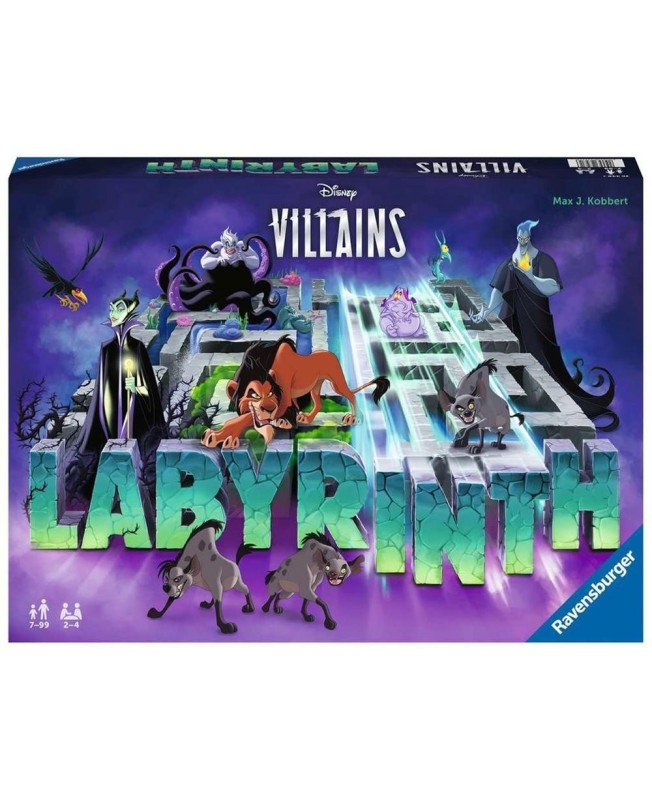 Juego de mesa ravensburger labyrinth disney villains