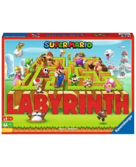 Juego de mesa ravensburger labyrinth super mario