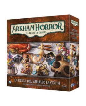 Juego de mesa arkham horror lcg la fiesta del valle de la cicuta expansion investigadores edad recomendada 14 años