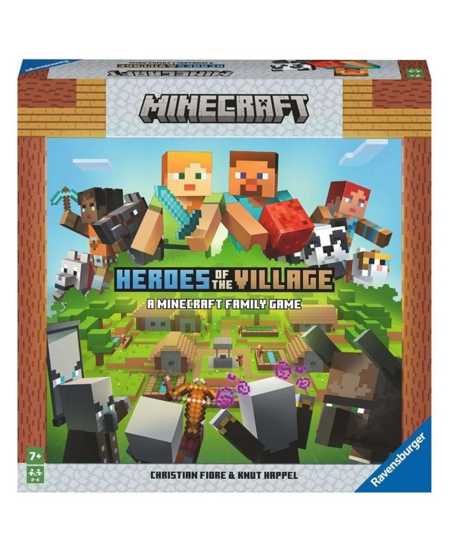 Juego de mesa ravensburger minecraft heroes of the village