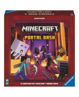 Juego de mesa ravensburger minecraft portal dash (ex magma & monsters)