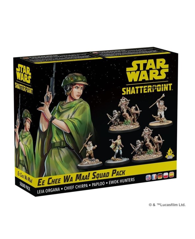 Juego de mesa star wars shatterpoint ee chee wa maa! squad pack