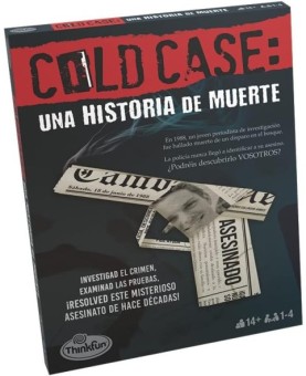 Juego de mesa cold case 1 una historia de muerte caso policial