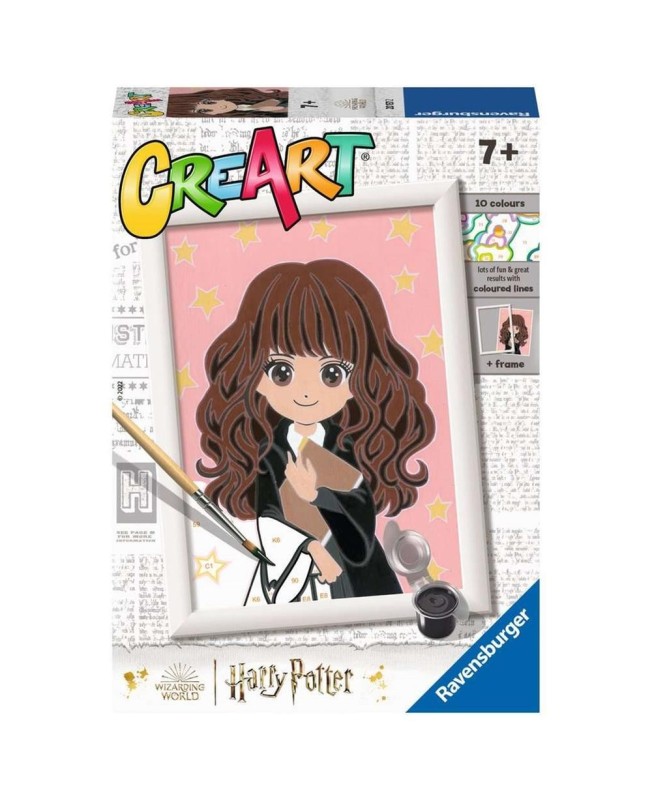 Kit para pintar con números ravensburger creart serie e harry potter: hermione