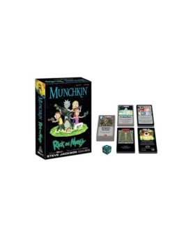 Juego de mesa munchkin rick and morty edad recomendada 17 años idioma ingles