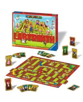 Juego de mesa ravensburger labyrinth super mario