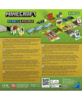 Juego de mesa ravensburger minecraft heroes of the village