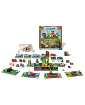 Juego de mesa ravensburger minecraft heroes of the village