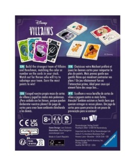 Juego de mesa ravensburger disney villains -  the card game