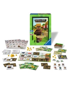 Juego de mesa ravensburger minecraft farmer's market esp.