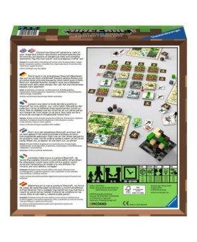 Juego de mesa ravensburger minecraft builders & biomes