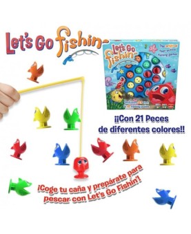 Juego de pesca para niños goliath let´s go fishing