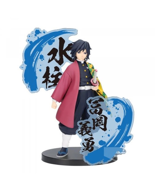 Figura banpresto demon slayer kimetsu no yaiba ex giyu tomioka 16cm