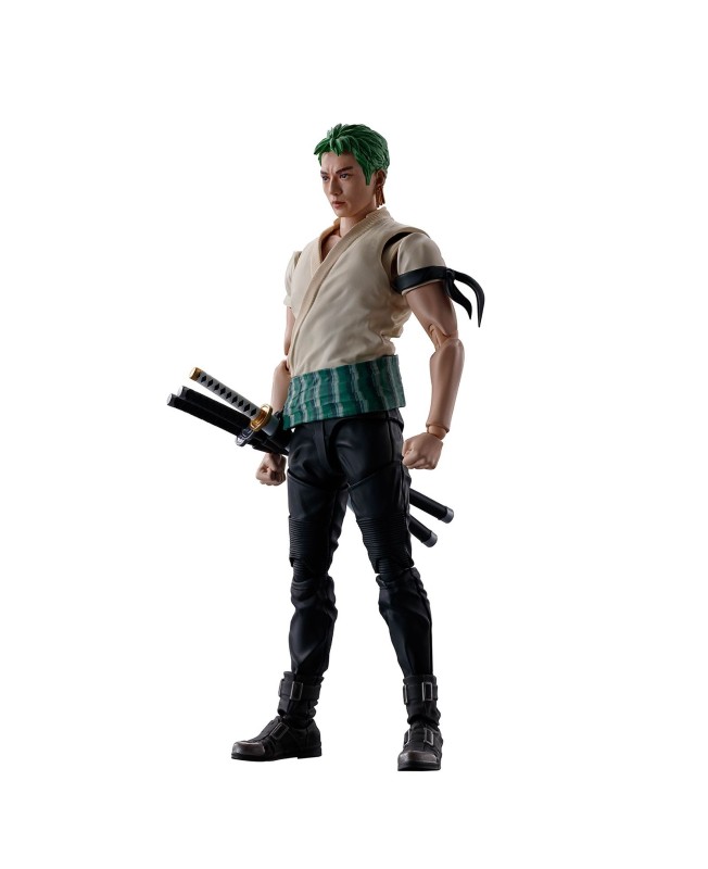 Figura tamashii nations sh figuarts one piece netflix series roronoa zoro